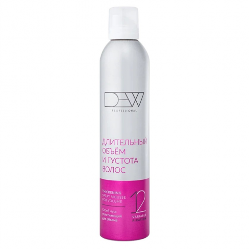 Спрей-мусс уплотняющий для объема DEW PROFESSIONAL 300мл